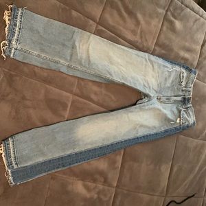 Abercrombie & Fitch natural rise ankle straight leg jeans size 26/2R